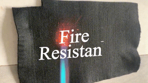 Vải nỉ xăm kim carbon (Felt Carbon)