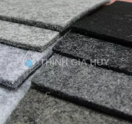 Vải nỉ xăm kim (felt) lọc dầu