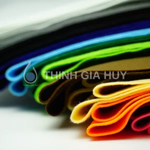 Vải nỉ xăm kim (felt) mầm non