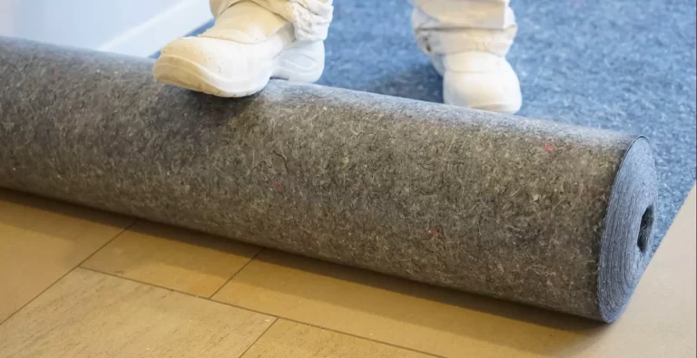 Vải nỉ không dệt xăm kim làm thảm lót sàn